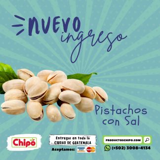 pistachos con sal productos chipo guatemala
