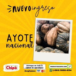 ayote productos chipo guatemala fruta verdura y mas a domicilio