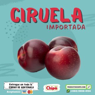 ciruela importada chipo fruta verdura y mas a domicilio guatemala