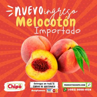 melocoton peach importado productos chipo fruta verdura y mas a domicilio
