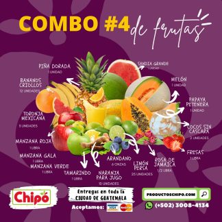 Combo No.4 de Frutas