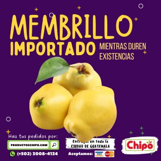 membrillo importado productos chipo guatemala fruta verdura y mas a domicilio