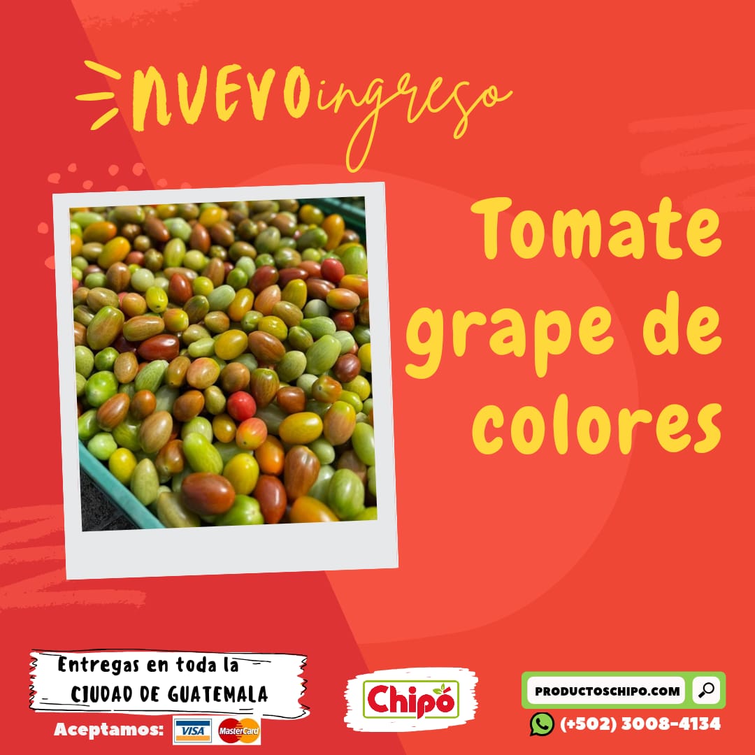 tomate grape de colores productos chipo fruta verdura y mas a domicilio guatemala