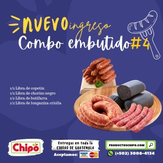 combo embutidos 4 productos chipo 2024 fruta verdura y mas a domicilio
