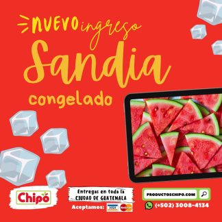 sandia congelado productos chipo guatemala fruta verdura y mas a domicilio