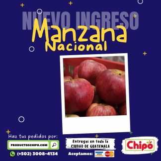 manzana nacional productos chipo guatemala