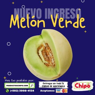melon verde fruta y verdura a domicilio productos chipo guatemala