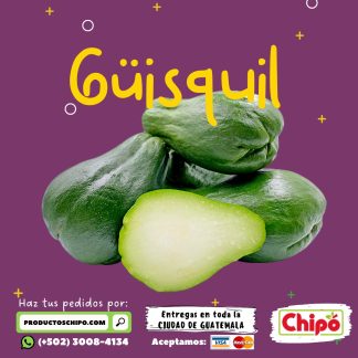 Guisquil Productos Chipo fruta verdura y mas a domicilio guatemala