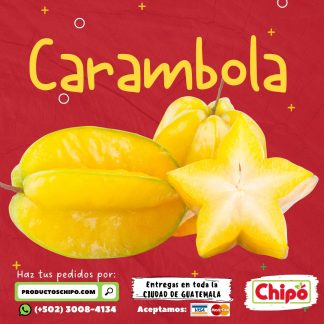 carambola 2 productos chipo fruta verdura y mas a domicilio guatemala