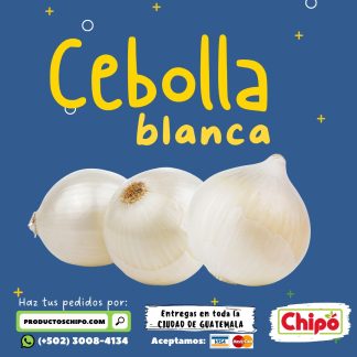 cebolla blanca productos chipo guatemala fruta verdura y mas a domicilio