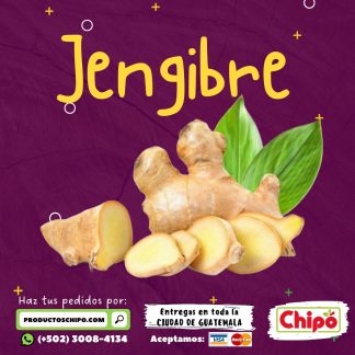 jengibre frutas y verduras chipo a domicilio guatemala