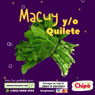 macuy quilete frutas y verduras chipo a domicilio guatemala