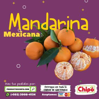 mandarina mexicana frutas y verduras chipo a domicilio guatemala