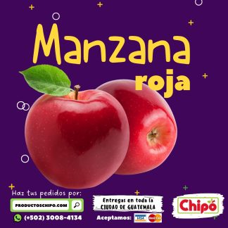 manzana roja frutas y verduras chipo a domicilio guatemala