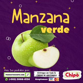 manzana verde frutas y verduras chipo a domicilio guatemala