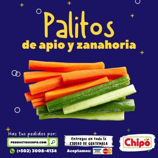 palitos de apio y zanahoria productos chipo fruta verdura y mas a domicilio guatemala