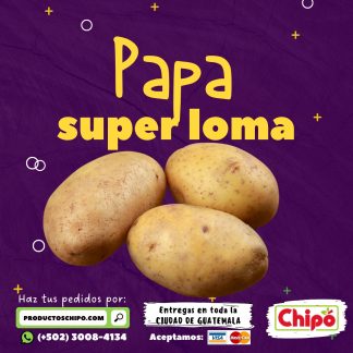 papa super loma productos chipo fruta verdura y mas a domicilio guatemala