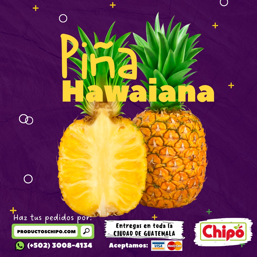 Piña Hawaina - Productos Chipo Fruta verdura y mas a domicilio