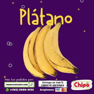 platano productos chipo fruta verdura y mas a domicilio guatemala