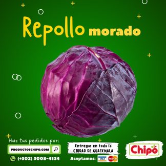 repollo morado productos chipo guatemala fruta verdura y mas a domicilio