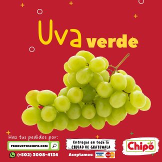 uva verde productos chipo guatemala fruta verdura y mas a domicilio