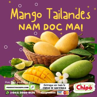 mango tailandes productso chipo guatemala fruta verdura y mas a domicilio nam doc mai