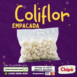 coliflor empacada productos chipo ffruta verdura y mas a domicilio guatemala