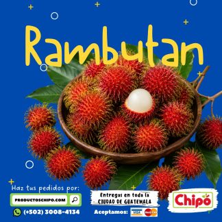 rambutan 2026 productos chipo guatemala fruta verdura y mas a domicilio