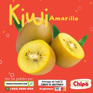 kiwi amarillo guatemala chipo fruta verdura y mas a domicilio