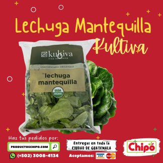 lechuga mantequilla kultiva guatemala fruta verdura y mas a domicilio