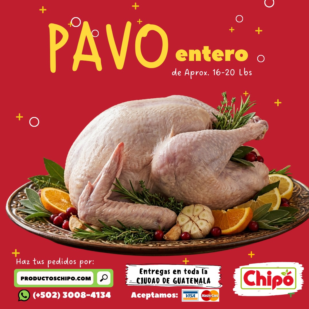 Pavo Entero 16-20 lbs