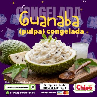 guanaba pulpa congelada productos chipo guatemala fruta verdura y mas a domicilio
