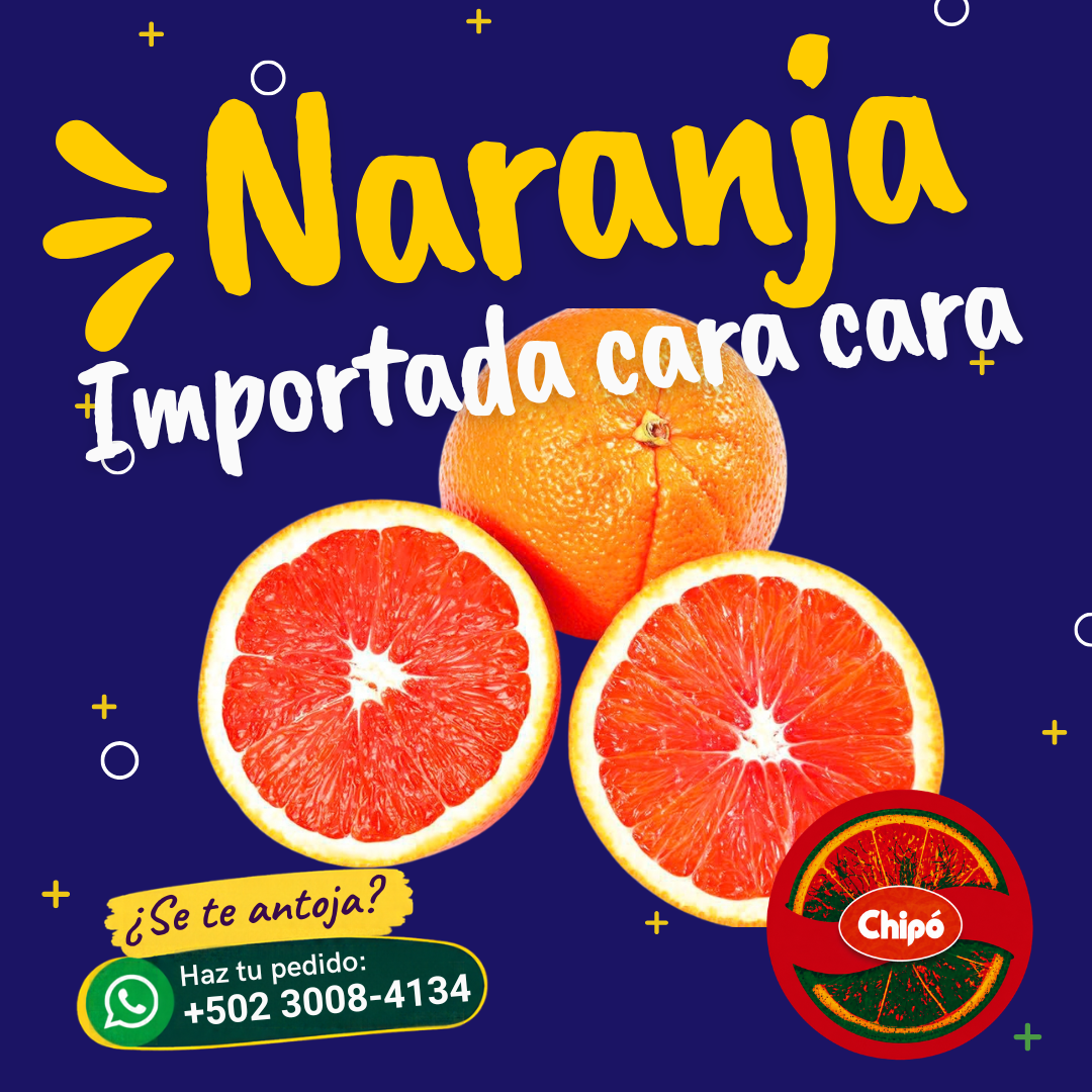 Naranja Importada "Cara Cara" - Pink Orange
