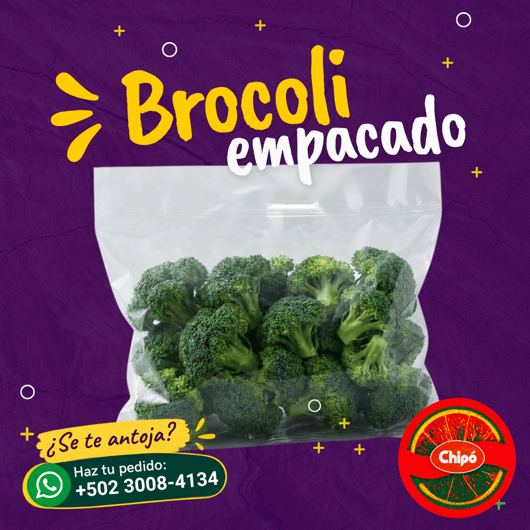 Brocoli empacado
