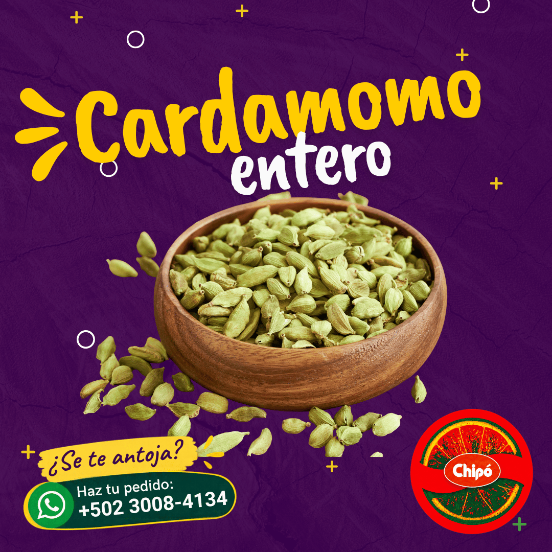 Cardamomo entero