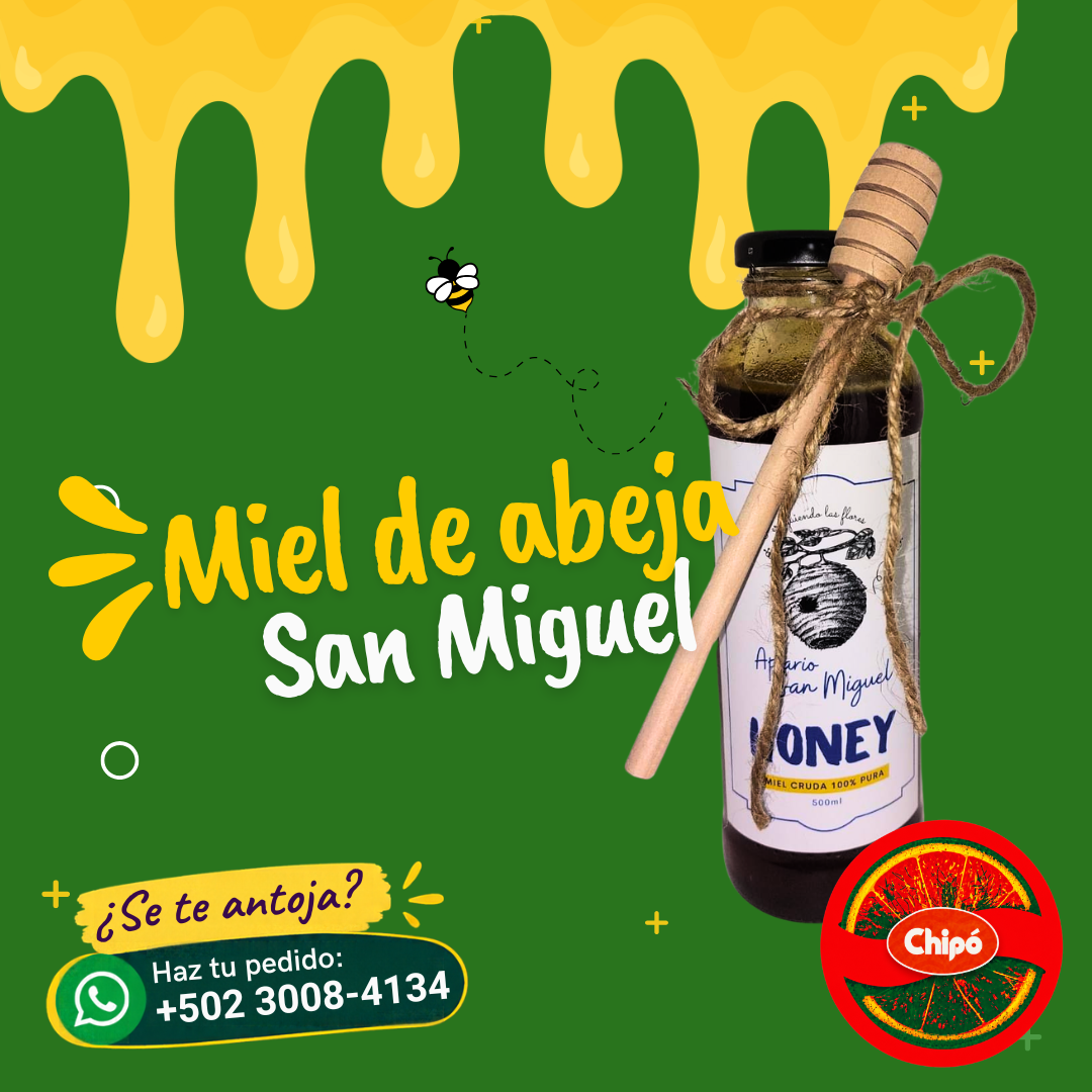 Miel de abeja San Miguel