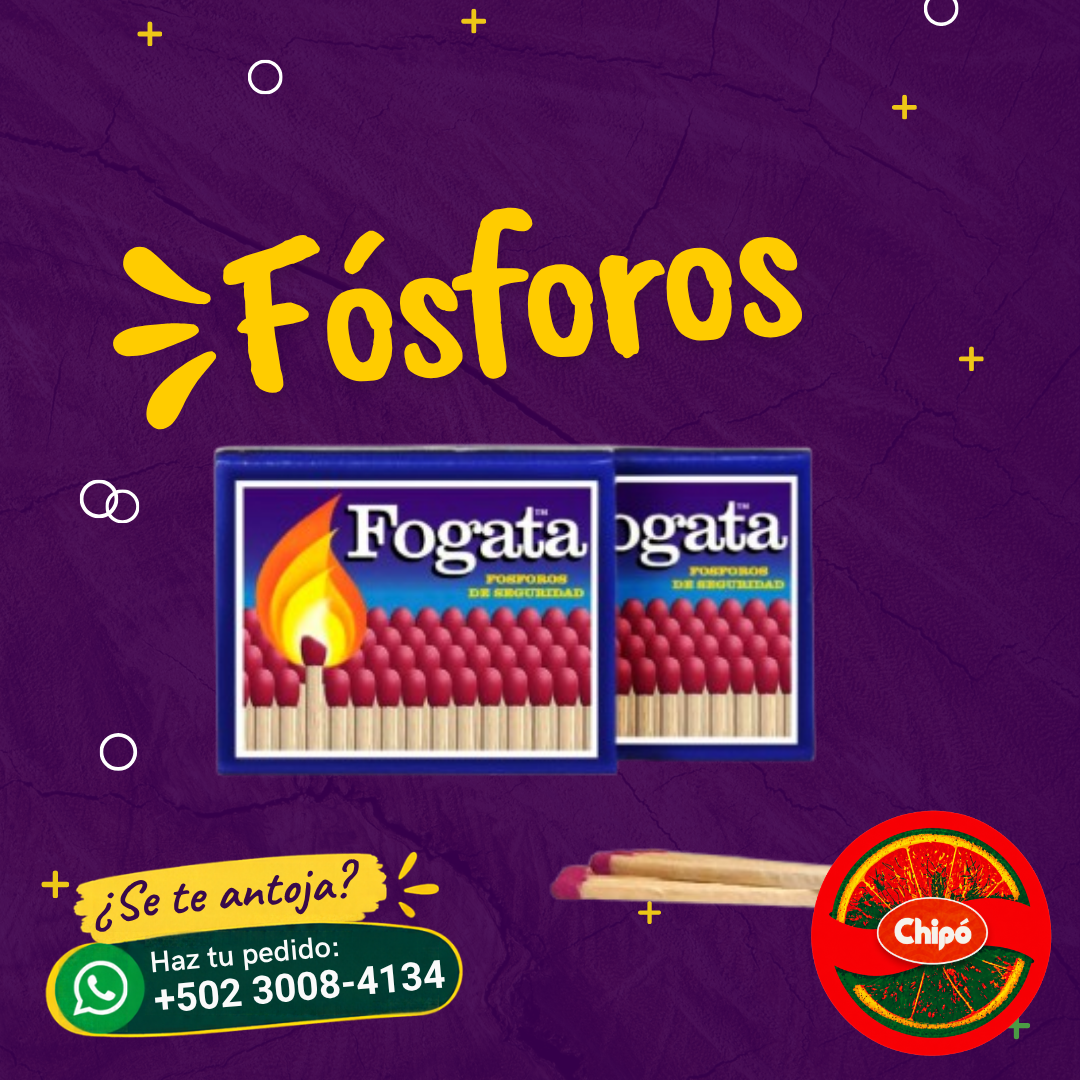 Fósforos Fogata (Caja normal)