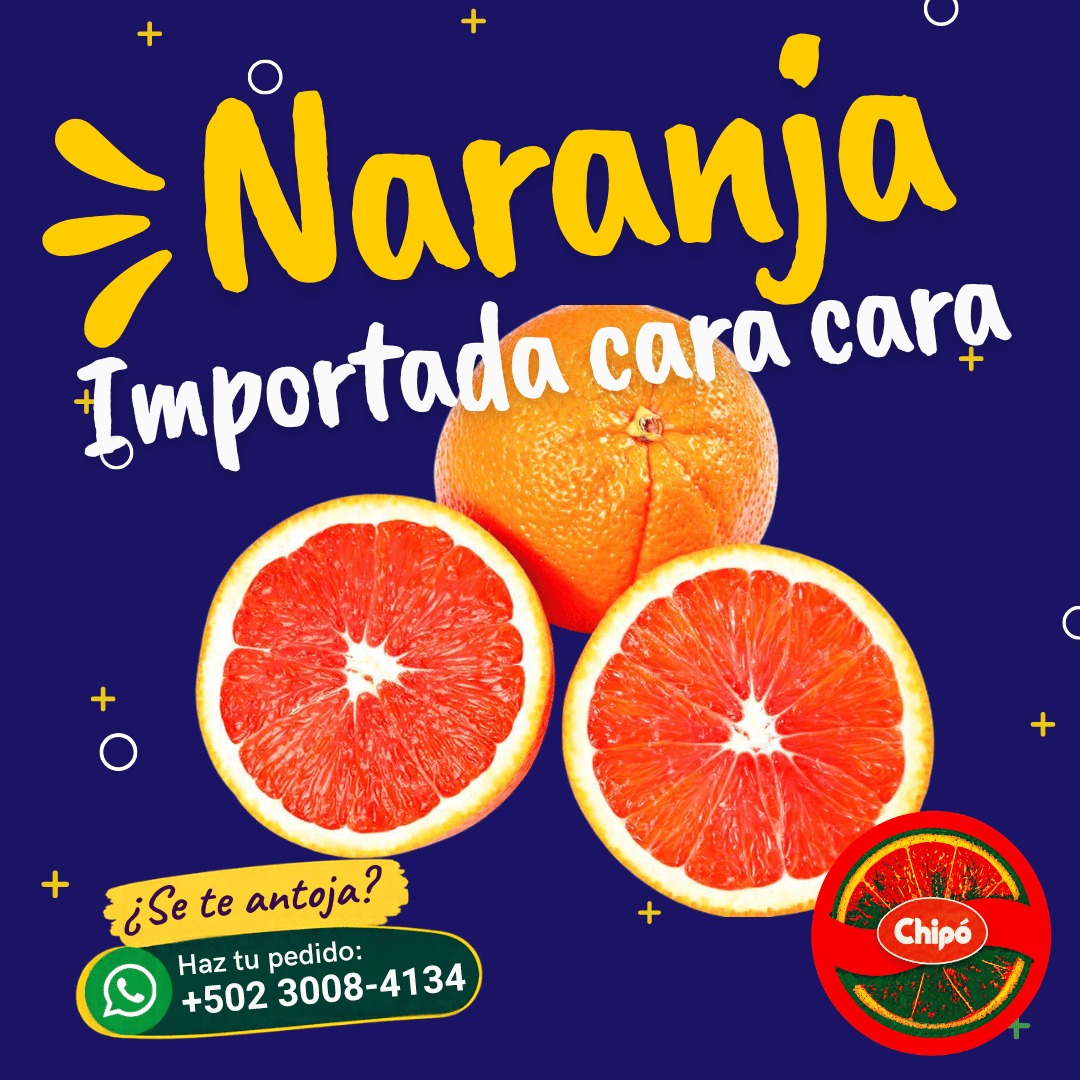 Naranja Importada "Cara Cara" - Pink Orange