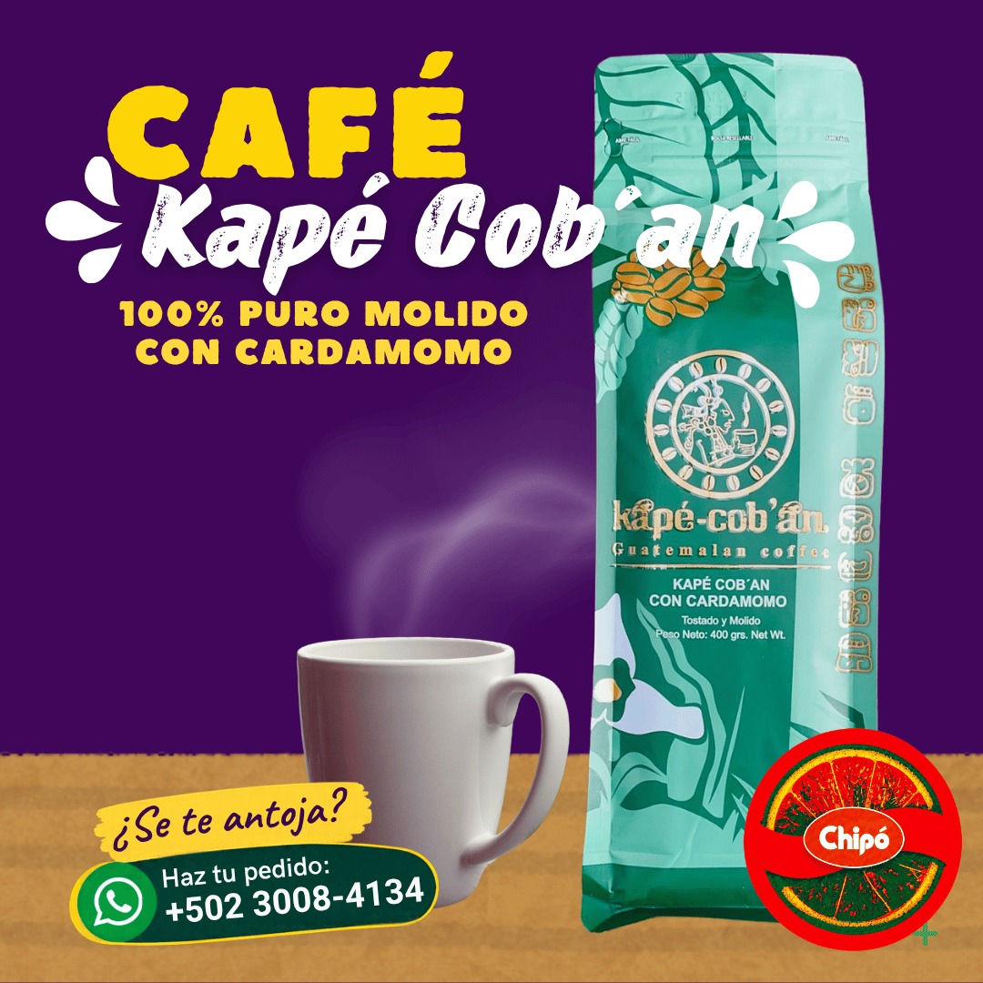 Café Kapé Cob'an con Cardamomo