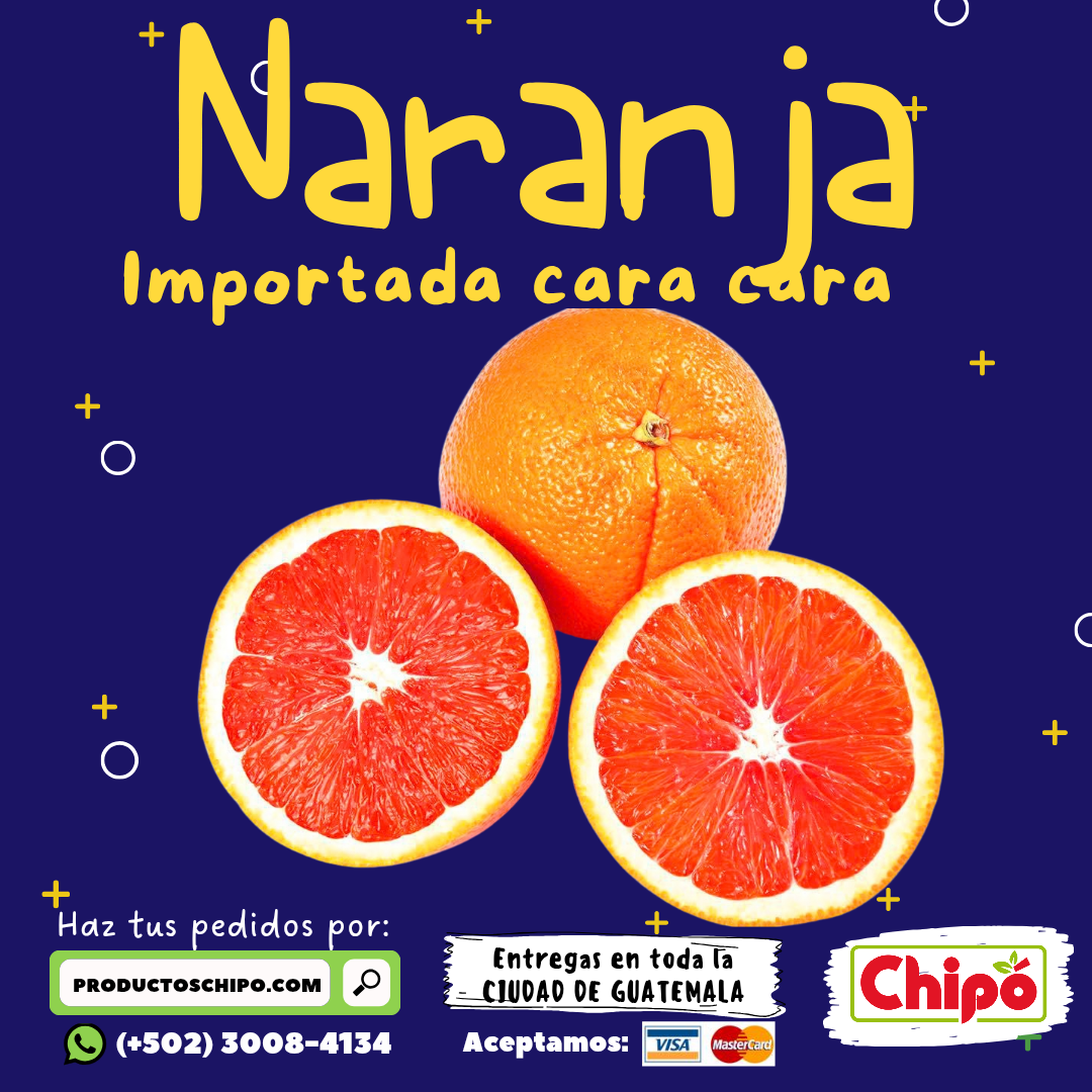 Naranja Importada "Cara Cara" - Pink Orange